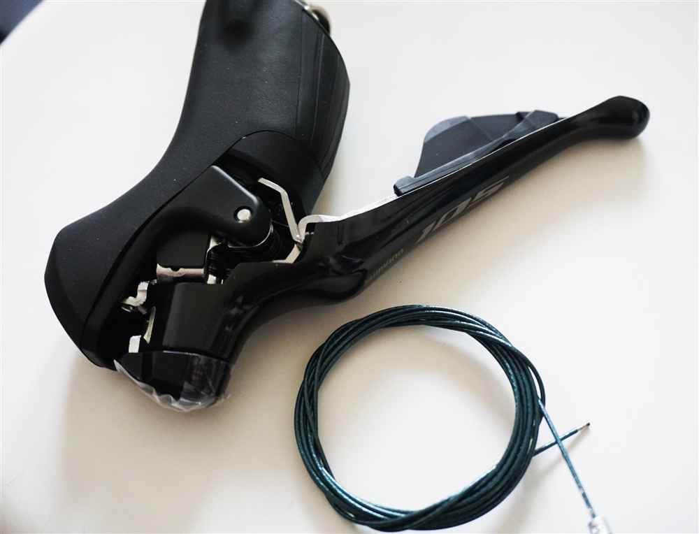 【ミニベロ105化A】中華STIの罠とワイヤー内装トラブル!STIレバー取付の現実解と必須工具