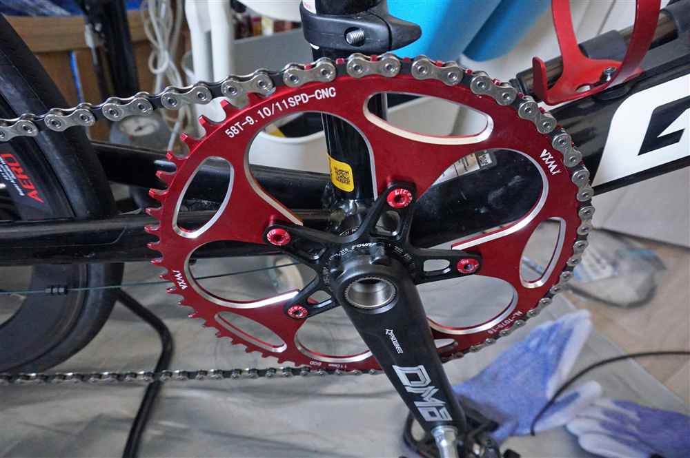 【ミニベロ105化@】60T楕円の悲劇と「5.27の論理」!クランク・スプロケ交換の最適解と必須工具