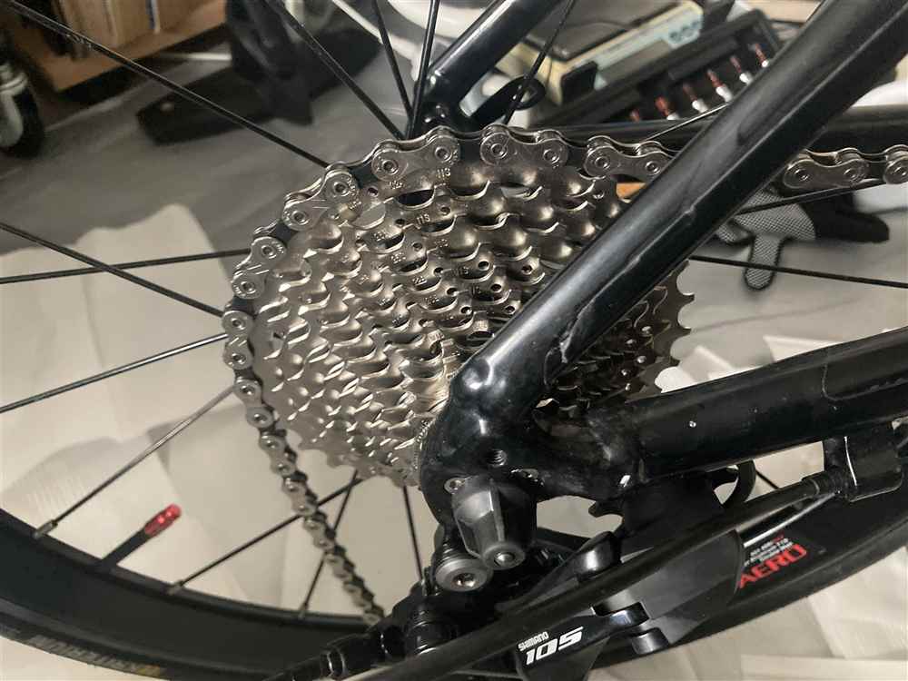 105化が完了したミニベロ Idiom