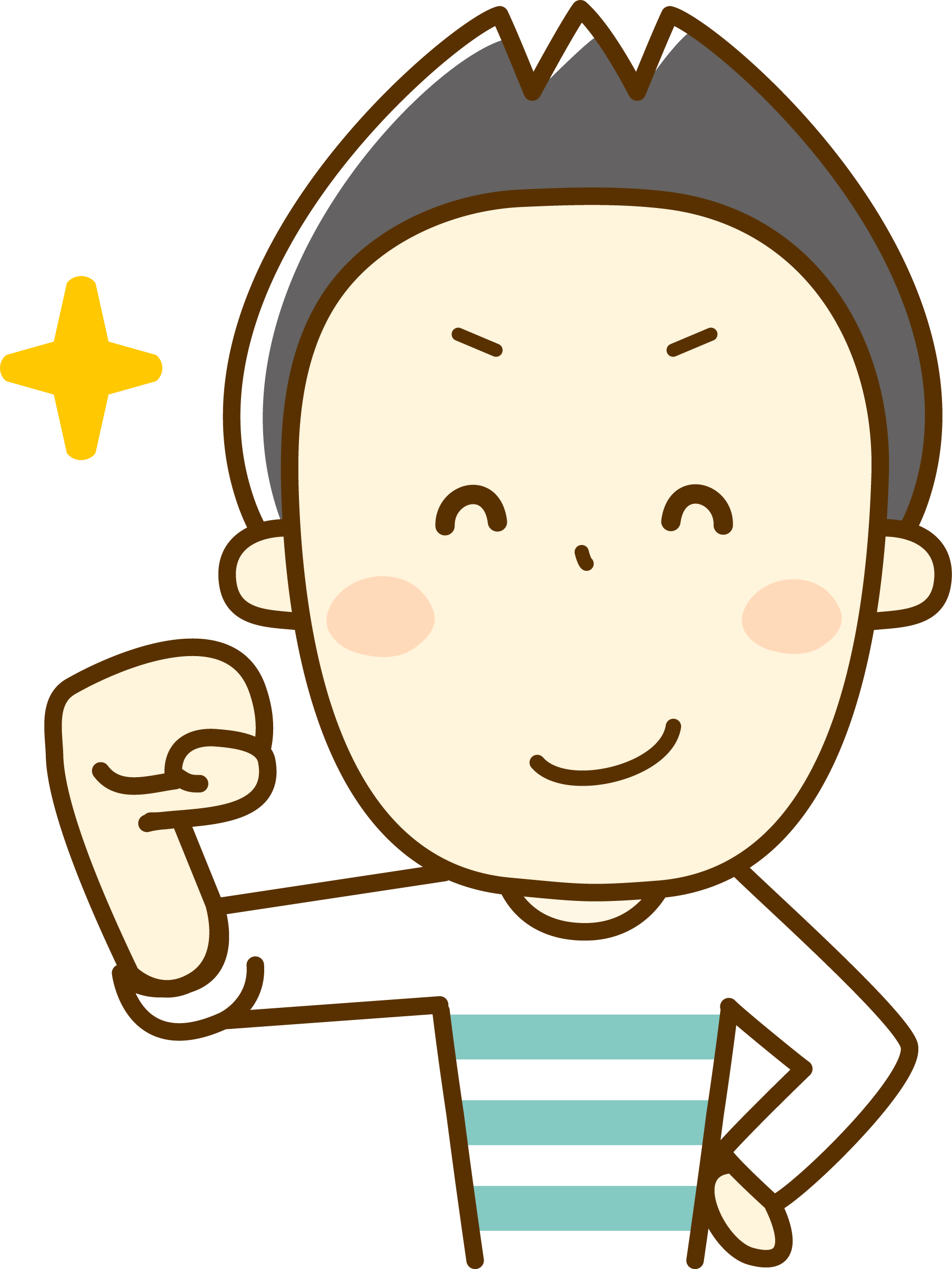 男性イラスト