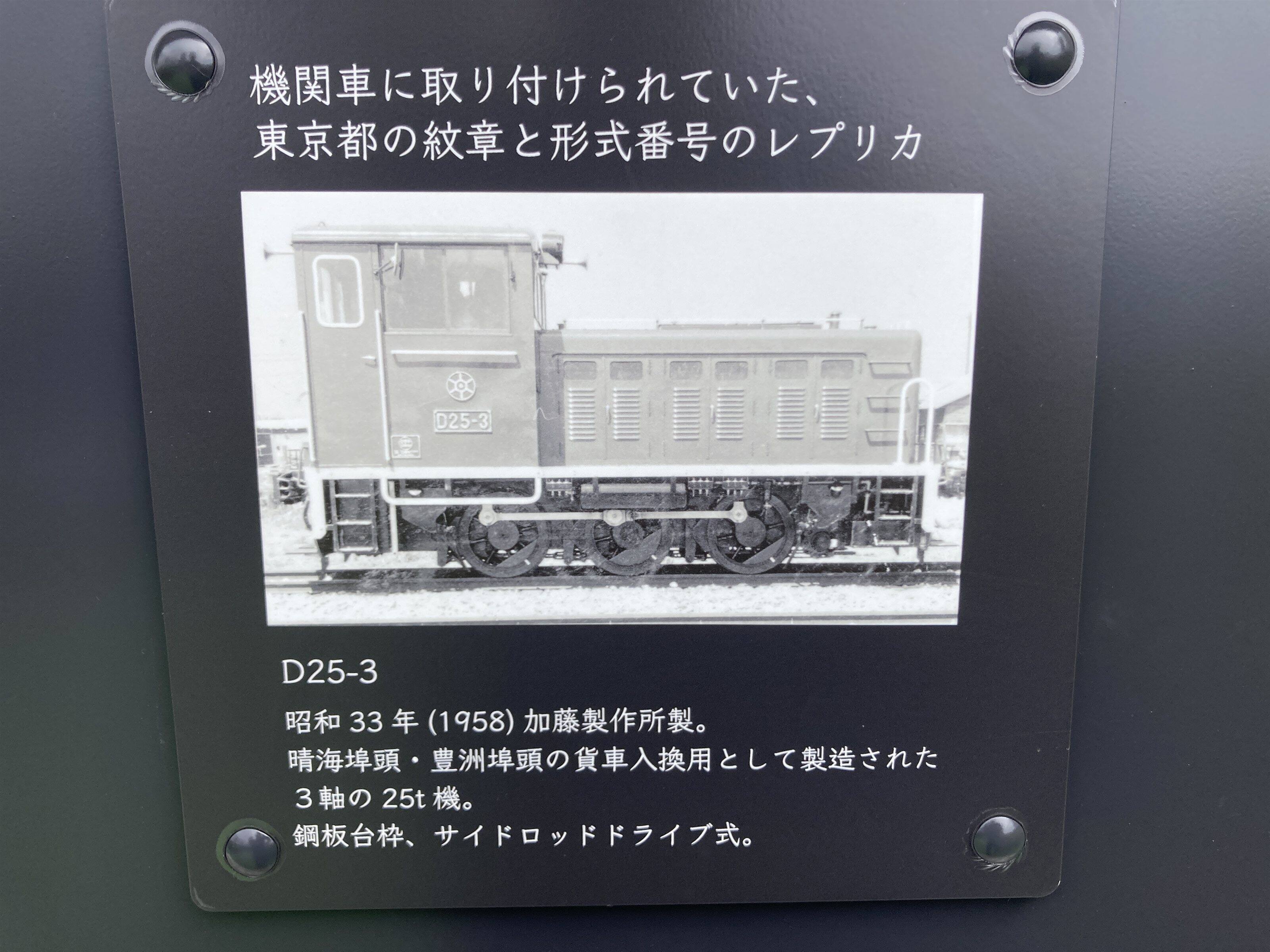 旧橋を通っていた車両のイラスト