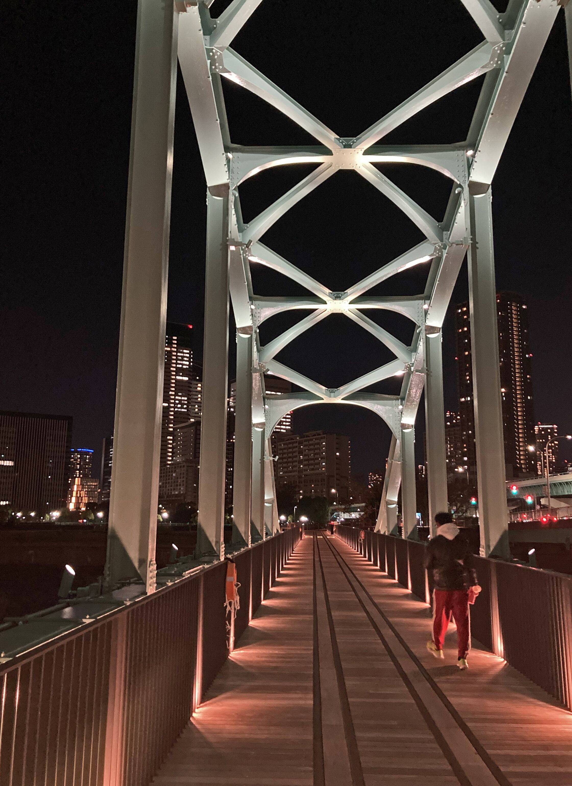 春海鉄道橋【筆者撮影】