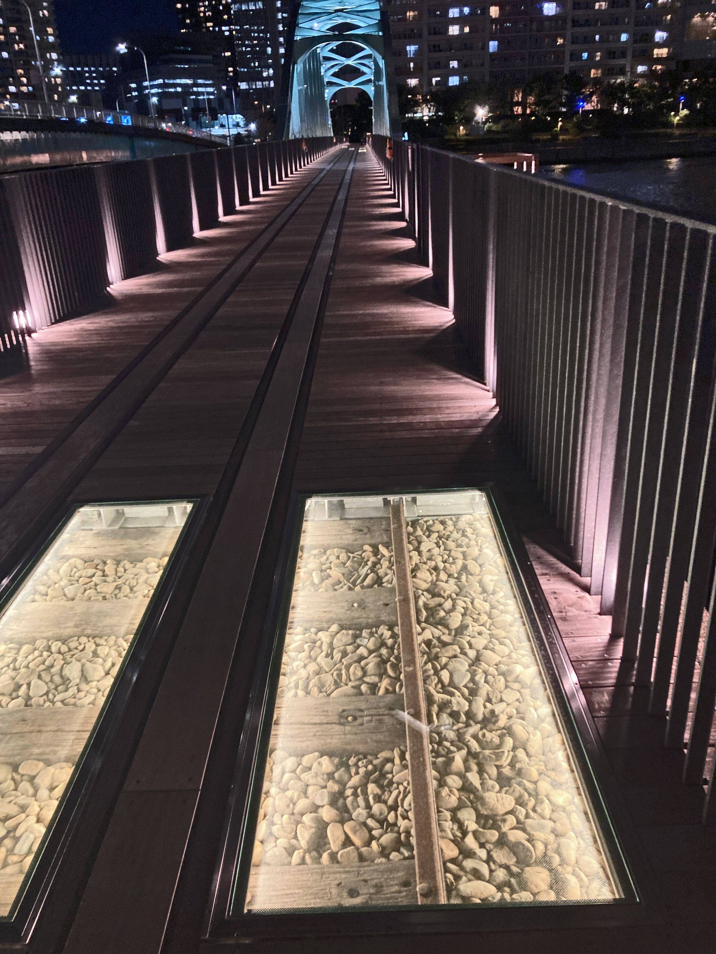 晴海鉄道橋【筆者撮影】