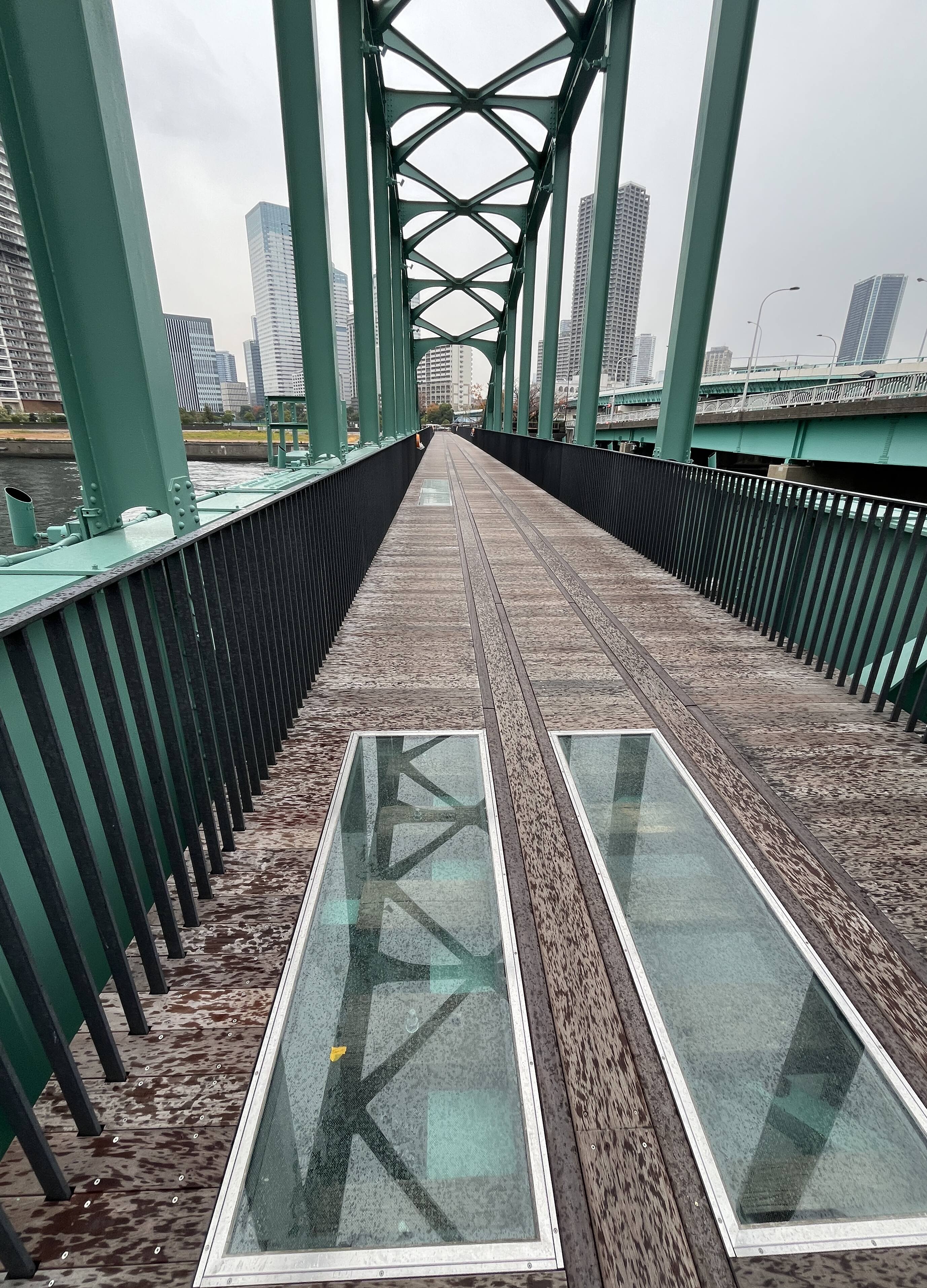 晴海鉄道橋【筆者撮影】