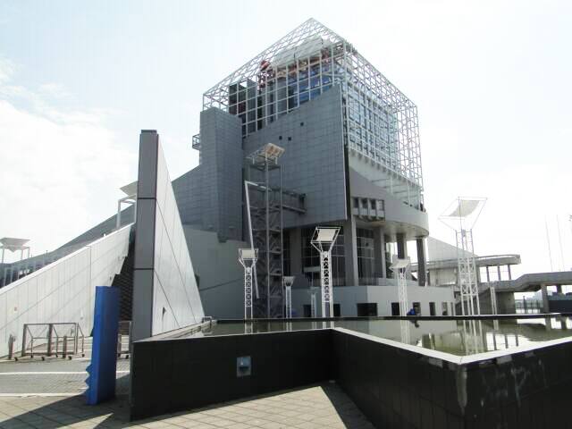 旧晴海新客船ターミナルの取り壊し