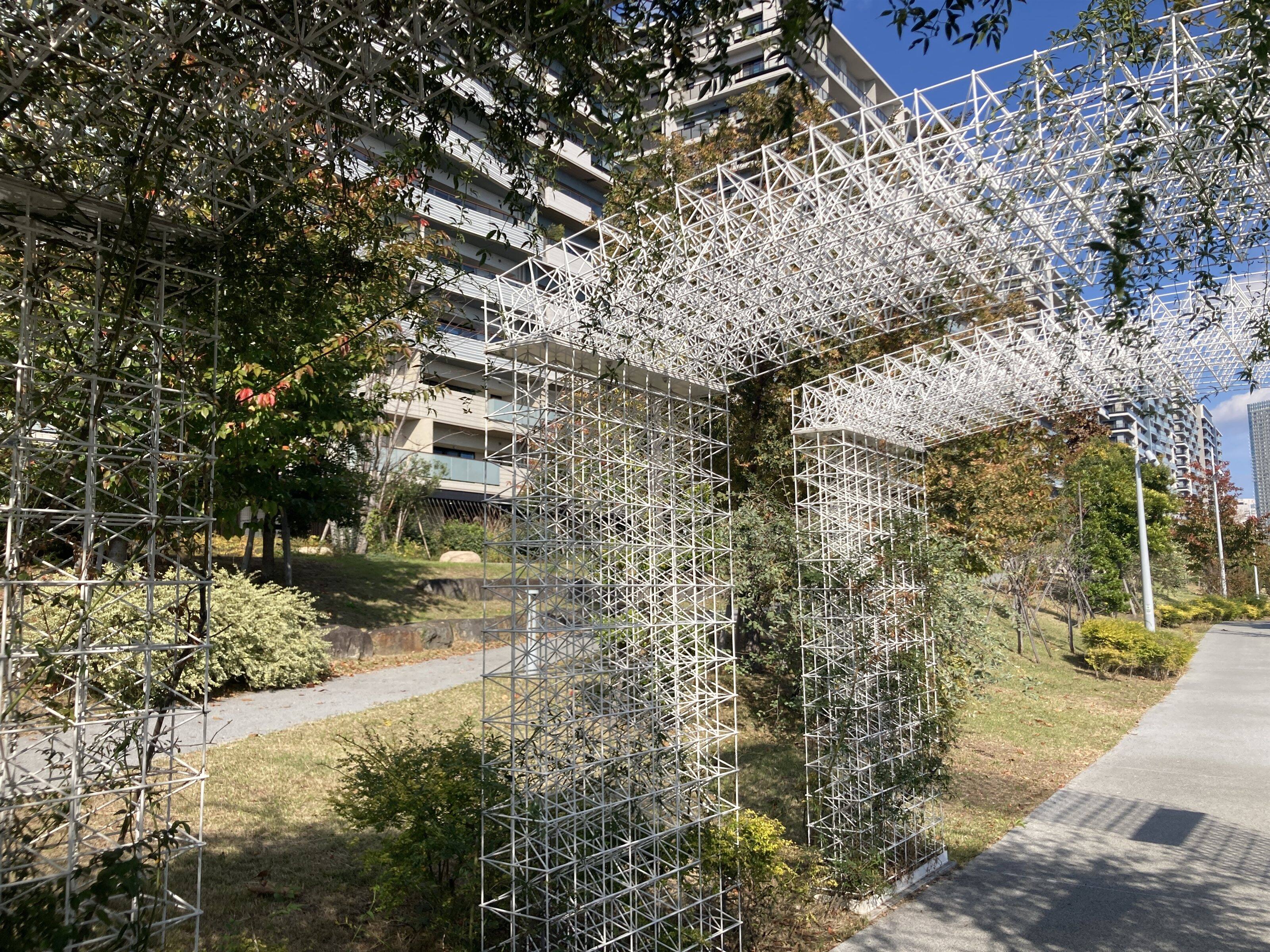 晴海緑道公園【筆者撮影】