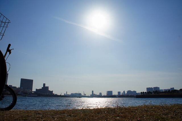 晴海ふ頭公園からの眺望